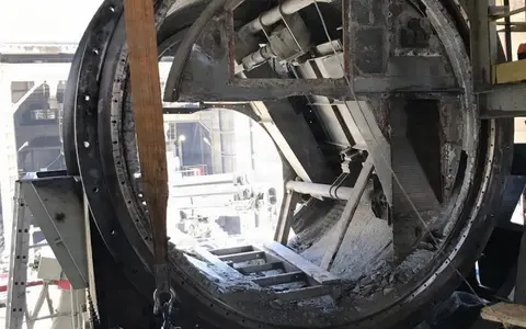 Révision du broyeur à ciment 3 et remplacement de l’engrenage du Horomill 1