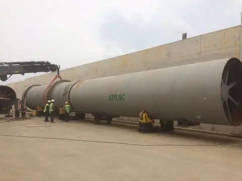Rotary Dryer Shell Fabrication