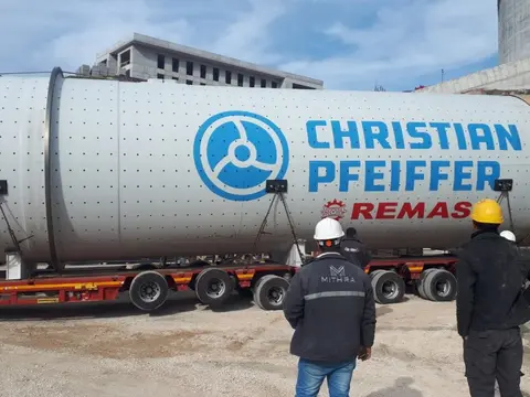 Düzce Çimento Fabrikası Çimento Değirmenleri ve Roller Press Montajı