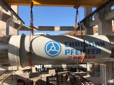 Düzce Çimento Fabrikası Çimento Değirmenleri ve Roller Press Montajı