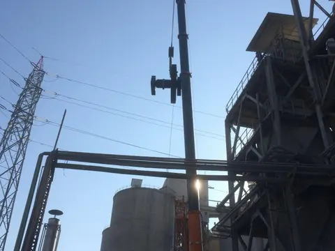 Cement Mill 1 Symetro Membrane Coupling and Trunnion Replacement